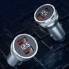 Car Charger PD and QC3.0 Fast Charging Portable Smart Temperature Control Safe for Phone Laptop Digital Camera