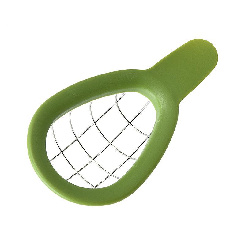 

Нож для резки авокадо Многофункциональный нож для авокадо Нож из нержавеющей стали для резки авокадо и манго Разделение фруктовой мякоти Кухонные инструменты зелёный