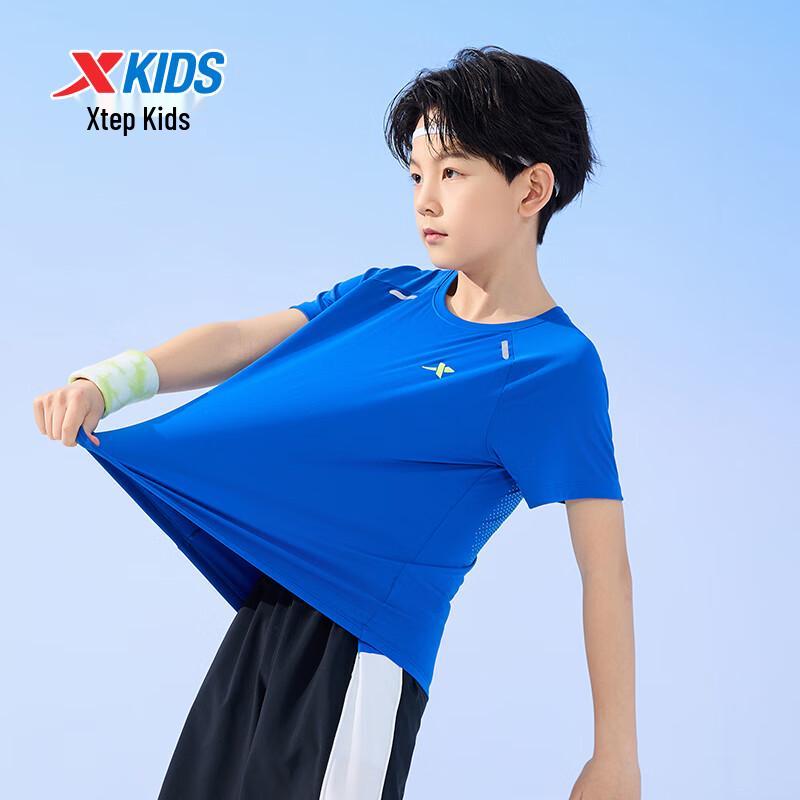 Xtep Kids' Short Sleeve Knit T-Shirt