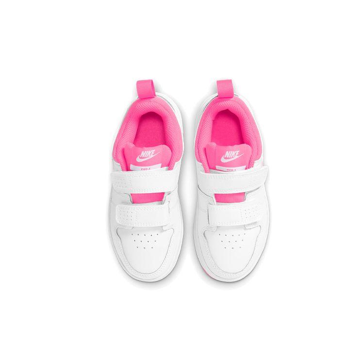 Nike Pico 5 Velcro Low-Top Sneakers Kids Sneakers Pink White AR4161-104