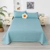 New Four Seasons Universal Thick Anti Slip Cotton Bed Sheet with Single Piece Bed Cover