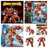 Heroic Mech War Machine Transformer Puzzle Building Blocks