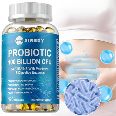 120 ks Prebiotik 100 miliard CFU - Trávicí enzymy - Úleva od plynatosti a nadýmání, Imunitní