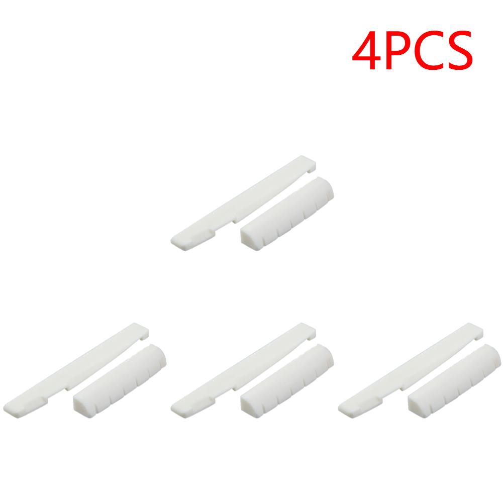 Buffalo Guitar Bridge Saddle Nut for Acoustic Guitar Bone Bridge Folk Guitar Replacement Spare Part Portable Guitar Accessories