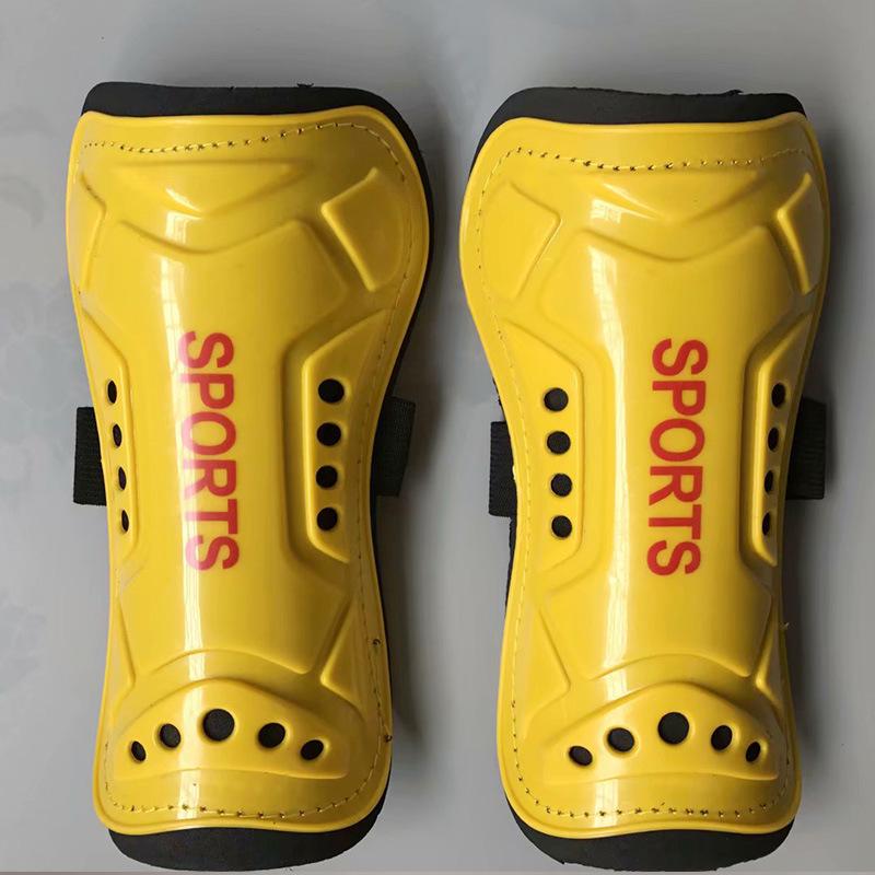 Lightweight Football Strap-On Shin Guards for Kids & Adults