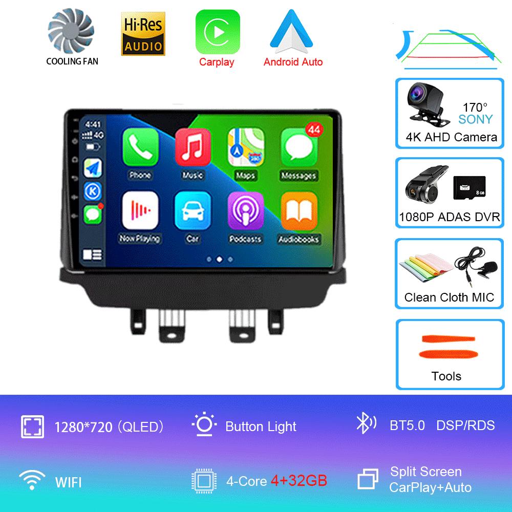 Android 14 Car Radio For Mazda CX-3 CX3 2 DK 2014 - 2021 Navigation GPS Multimedia Player WIFI Stereo Video BT Wireless Carplay