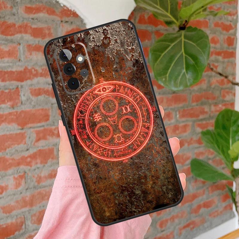 Halo of the Sun Silent Hill Phone Case For Samsung Galaxy A54 A34 A14 A55 A35 A25 A15 A52 A32 A12 A51 A71 A13 A33 A53