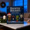 Haunted Holidays Advent Calendar 24-Day Countdown Box Multifunctional Festive Car Decoration for Christmas Fun
