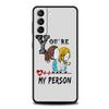Greys Anatomy Du bist meine Person Handyhülle Für Samsung Galaxy S24 S23 S22 S20 Ultra S21 FE 5G S10 S9 Plus S10E S8 Weiche Hülle