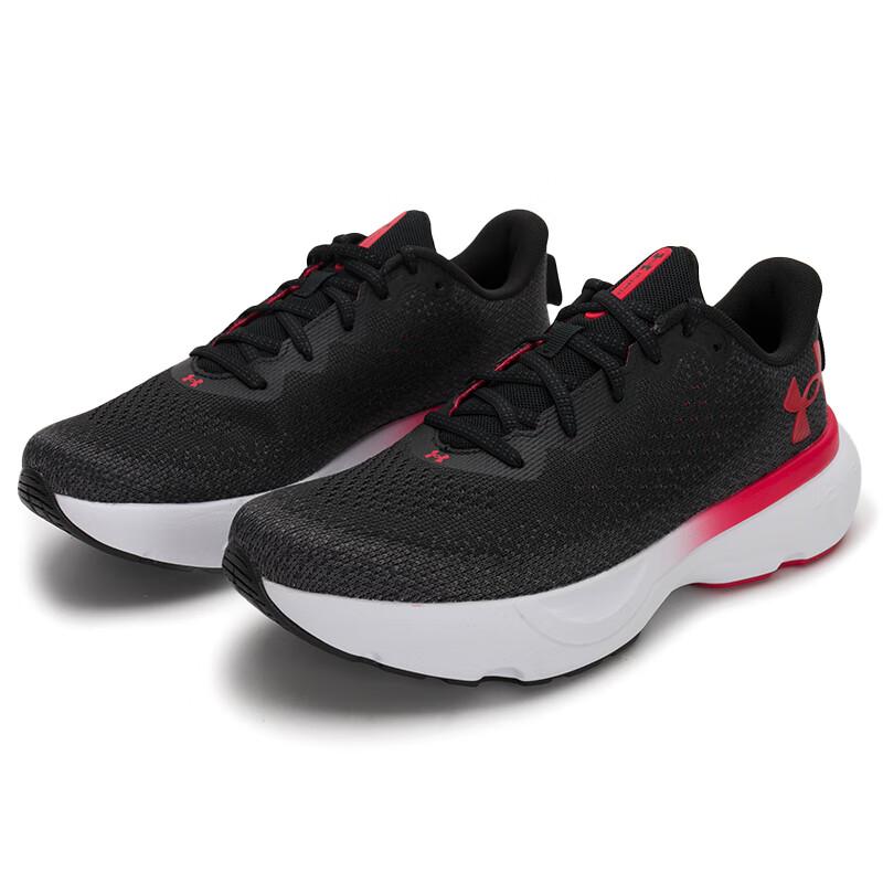 Under Armour HOVR Infinite Castlerock Red Men Sneakers Black 3027523-004