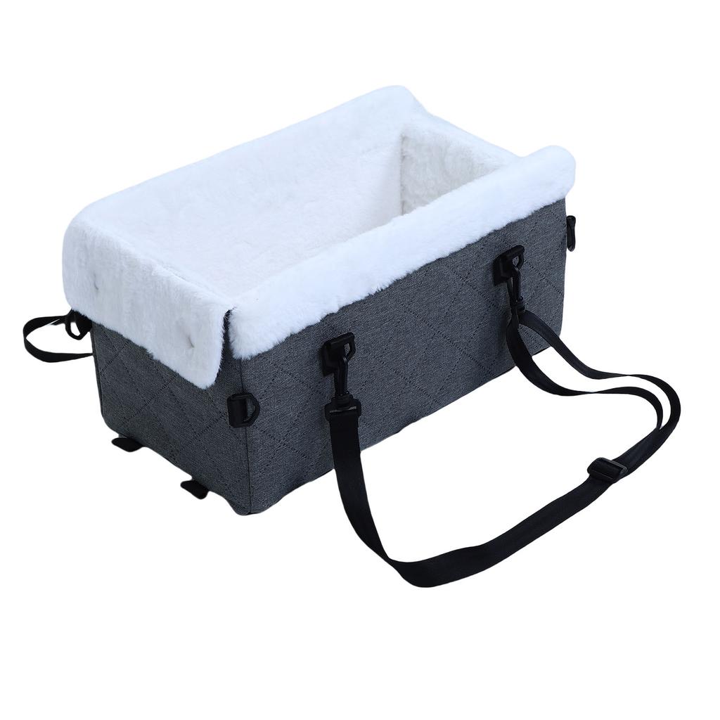 Dog Car Seat Portable Soft Pet Car Travel Home Bed Comfortable Pet Carrier for Cars Trucks SUVs