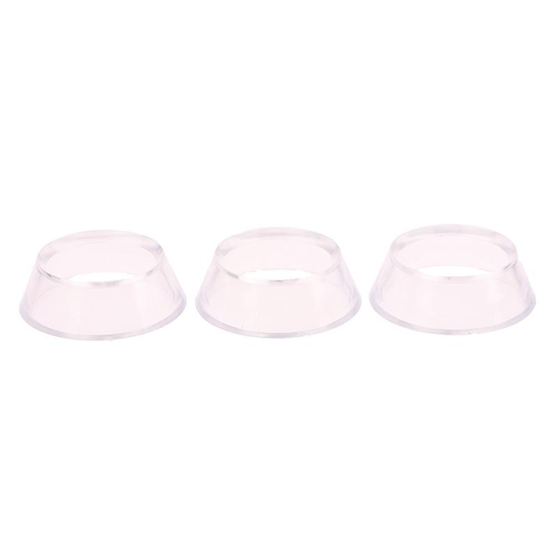 3Pcs Acrylic Display Stand Clear Ring Baseball Stands Plastic Round Stand For Golf Ball Baseball Tennis Ball Spheres Collections