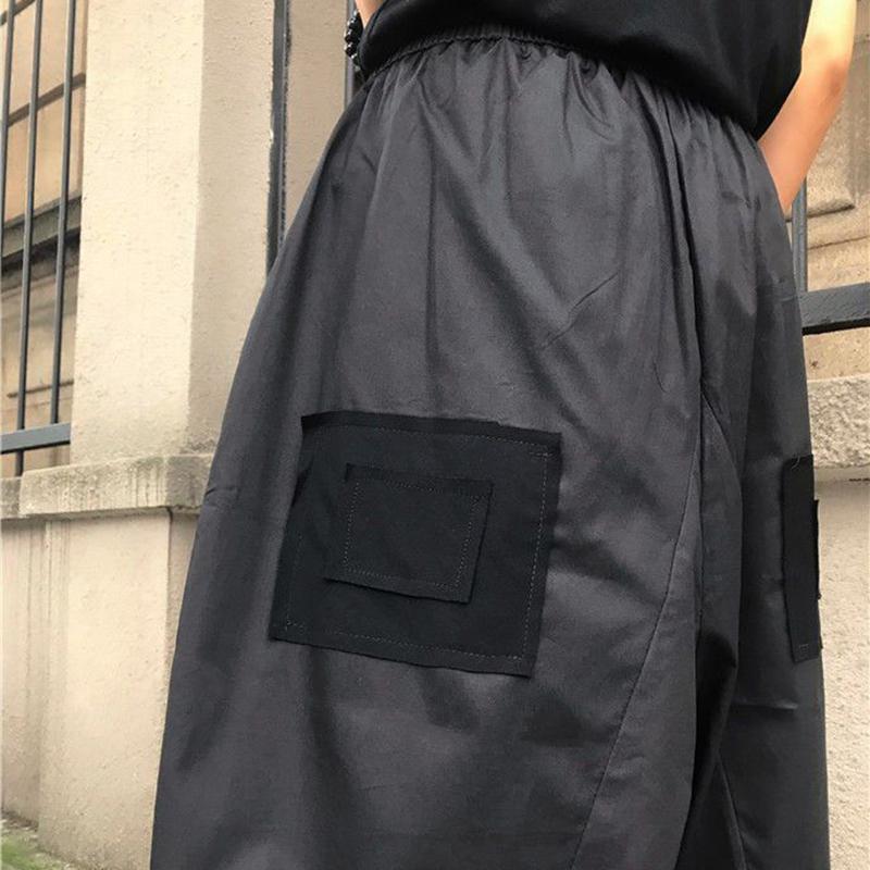 2025 Summer New Women's Loose Casual Pants Korean Fashion wide leg harem pants female