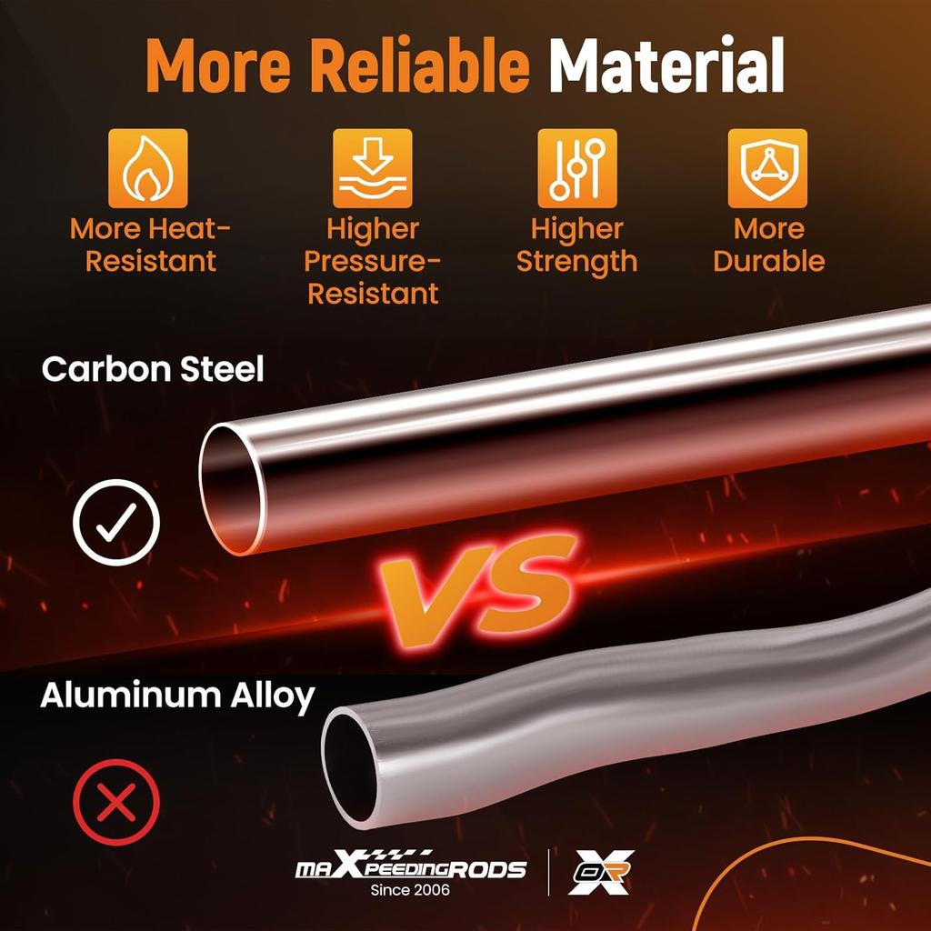 maXpeedingrods Turbocharger Oil Return Drain & Oil Feed Pipe & Coolant Pipe Kit for Chevy Cruze 2011-2016, for Buick Encore 2013-2019, Trax