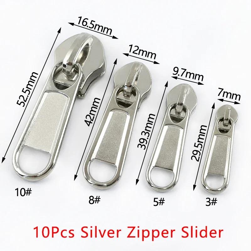 

Meetee 3# 5# 8# 10# 10М Чорні Нейлонові Рулонні Блискавки + 10 Шт. Пулерів для Блискавок Одяг Шиття Застібка-блискавка Слайдер Головка Блискавки Ремонт Аксесуари No3