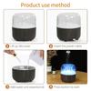 Creative Jellyfish Aroma Diffuser: Rotating Water Grass Humidifier with Essential Oil & Fragrance, Seven Color LEDs for Bedroom