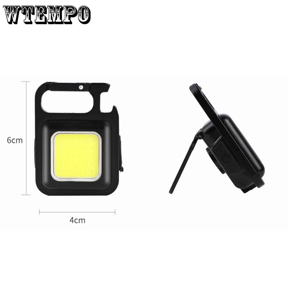 COB Lantern Mutifuction Portable Flashlight Pocket Work Light Outdorr Camping Fishing Climbing LED Light Bottle Opener, Hook