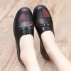 Fashion New Style Fashion Shoes Women Leather Flats Female Flats Spring Shoes Classic Women's Loafers Casual Leather Shoes Zapatos Mujer