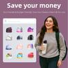 Replacement Lid for Owala Freesip – One-Button, Leakproof, BPA-Free Cap Compatible with Black Owala 16oz/24oz/32oz/40oz