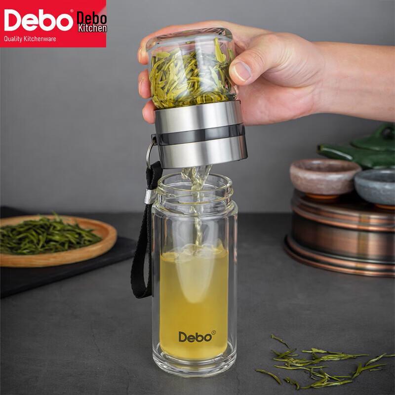 Debo DEP-746 Double Wall Glass Cup