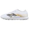 Furon V8 Comfortable Simple TF (Rubber Studs) Durable Breathable Fit Soccer Shoes Unisex Soccer Shoes White Platinum Black SF1TWG8