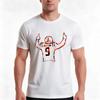 Burrow 9 New Design TShirt Summer Casual Cotton Tee Oversized Streetwear Tops Vintage Graphic Print Loose Fit Short Sleeve