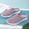 Fashion Shoe for Women New Hollowed Out Lazy Half Slippers Summer Mesh Comfortable Casual Soft Sole Breathable Women's Hiking Slippers