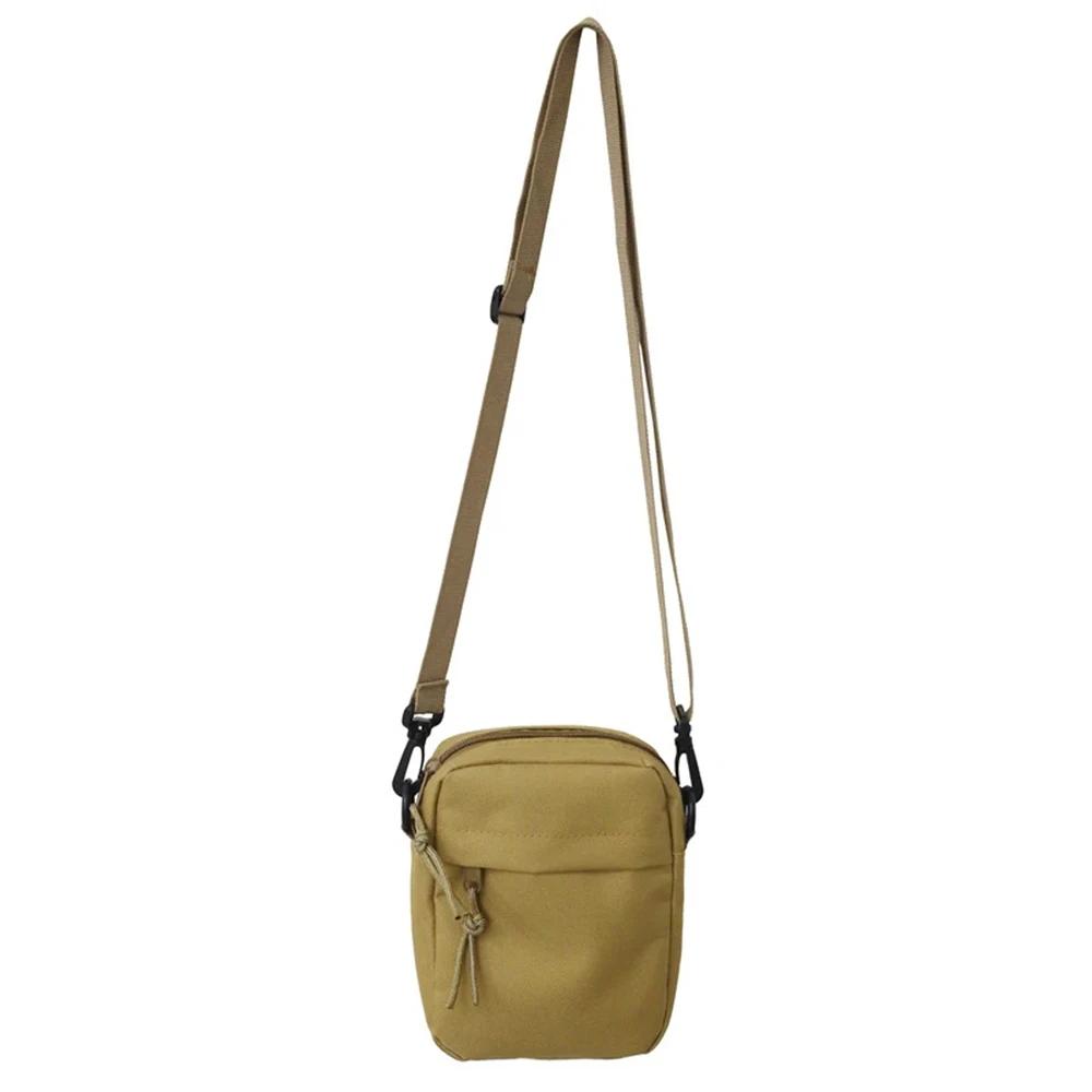 Sac Minimaliste Fonctionnel Poitrine Sacs pour Femmes Sac à Dos Portefeuille Hommes Sacs à Main Décontracté Haut-Parleur Bluetooth Petite Fermeture Éclair Pochette Bandoulière kaki