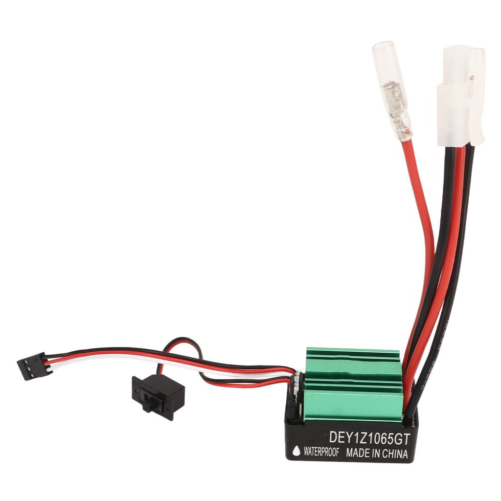 RC Car Brushed Motor ESC 550 Brushed Motor Waterproof 65A Brushed ESC for RC Car Boat 55T