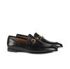 Gucci Jordaan Horsebit Casual Loafer Shoes Women's Black