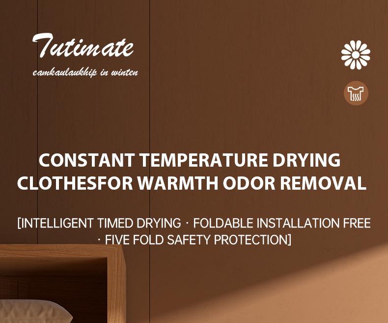 Compact Portable Clothes Dryer for Dorms and Travel - Ideal for Baby Clothes, Stackable Design