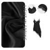 Summer New Style Imitation Silk Lace Slit Inner Dress Satin Suspender Skirt For Women