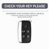 Metal Zinc Car Remote Key Case Cover Shell For Land Rover Range Rover Discovery Evoque Sport Velar For Jaguar XE E-Pace Accessories
