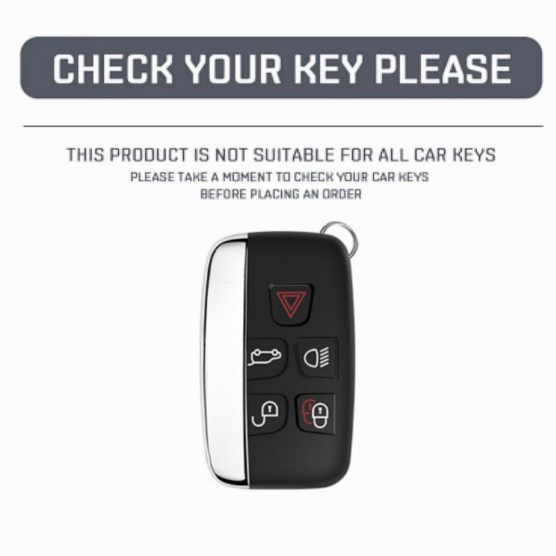 Metal Zinc Car Remote Key Case Cover Shell For Land Rover Range Rover Discovery Evoque Sport Velar For Jaguar XE E-Pace Accessories