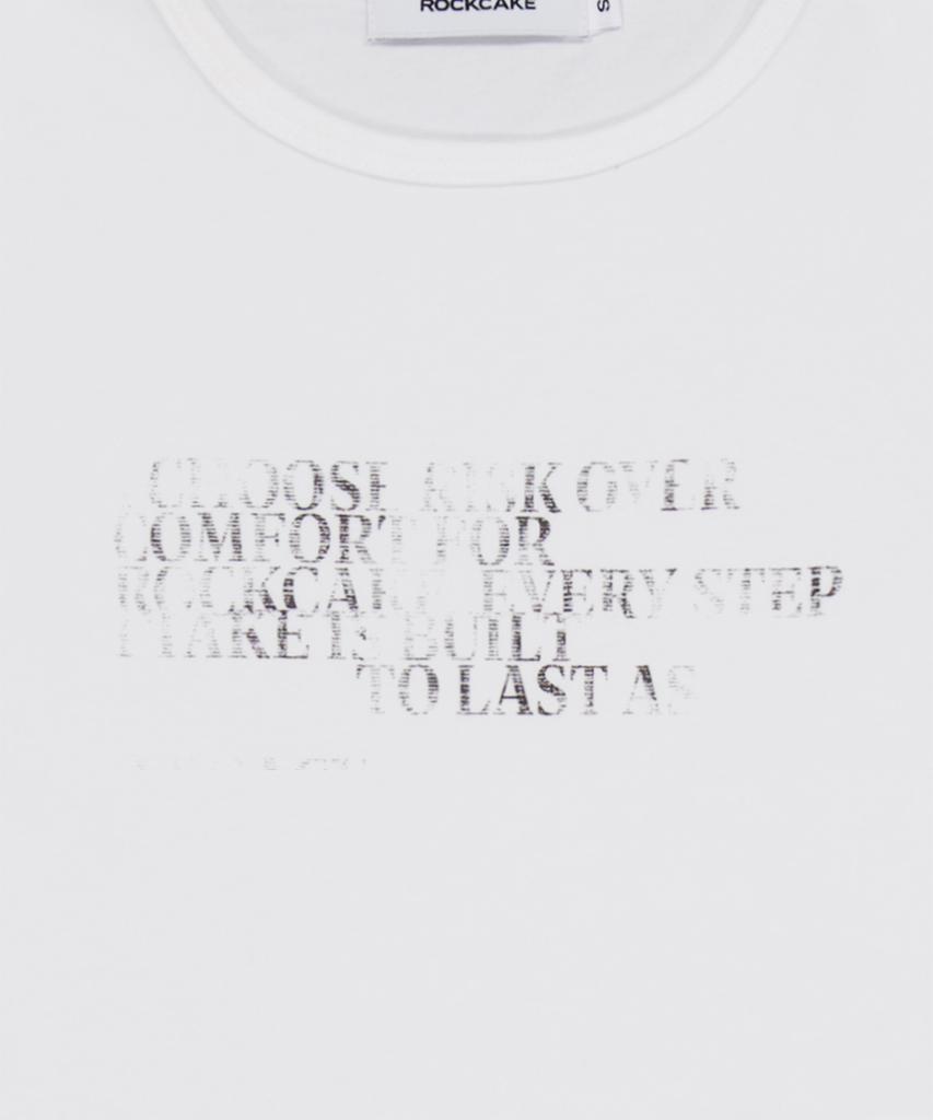 ROCKCAKE Legacy Crop Top - White
