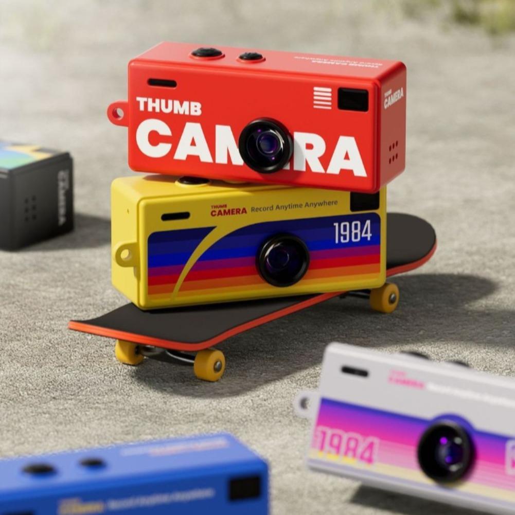 Mini Retro Daumen Schlüsselanhänger Kamera 0,96 Zoll Action Kamera Unterstützt Speicherkarte 1080P Sehr Kleine Camcorder Videorecorder