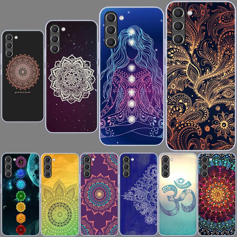 Mandala Chakra Yoga Phone Case for Samsung A17 A37 A57 A55 A35 A25 A15 A54 A14 A24 A34 A13 A23 A33 A53 A07 A05S A04S A03 A73 Gal