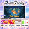 Personalized Charizard Diamond Art Custom Name 5D Diamond Painting Full Drill DIY Craft