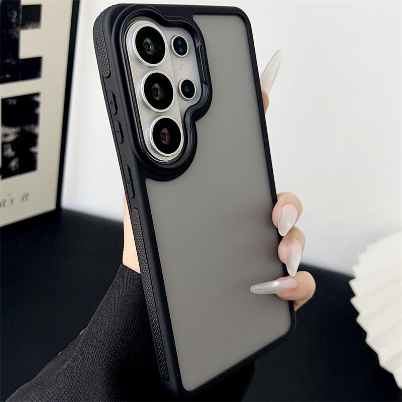Dual-Tone Matte Samsung S26ultra Phone Case for S25/S24, A55/A07, and A16/A05s