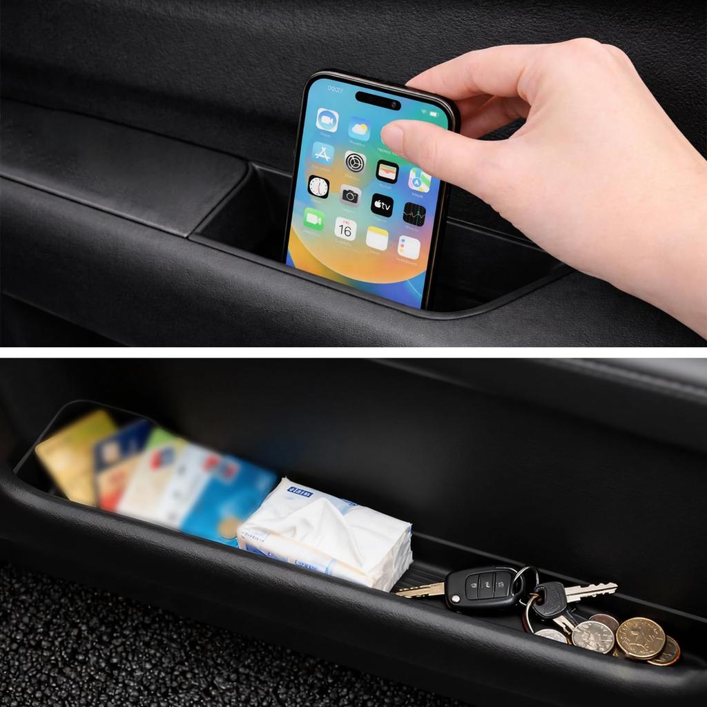 Honda New FREED GT Series Front Door Side Tray Handle Short Brush Storage Tray with FREED GT June 2024 Current Door Storage Storage Parts Door Side