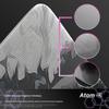 Atom Adam Tempered Photovoltaic Glass Mouse Pad – Smooth, Upgraded FPS Gaming Desk Mat for Office and Home
