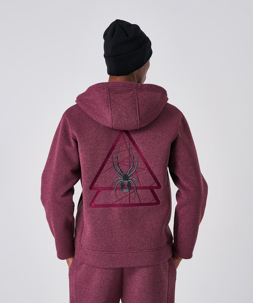 Spyder Men'S Bonded Hoodie Sweater Spjwcnft303Mdpk