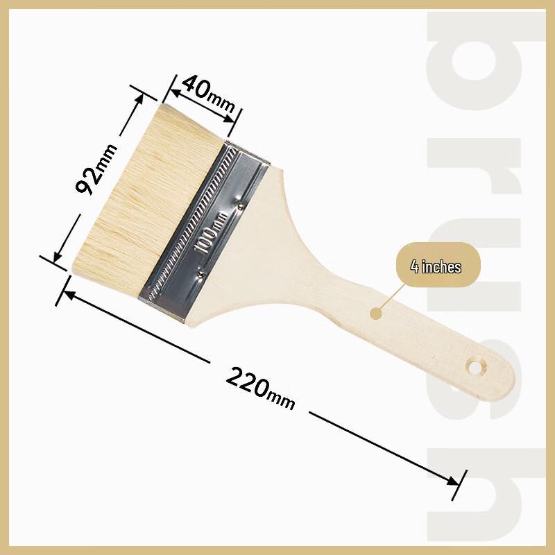 Everlasting Long Handle Wool Soft Brush