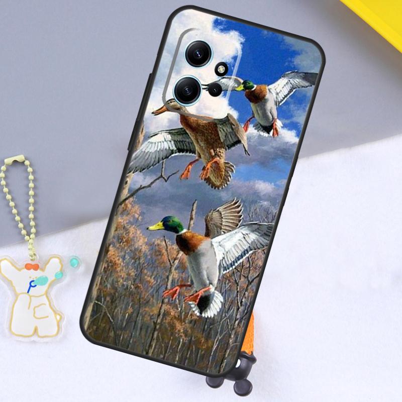 

Cute Cartoon Duck Case For Xiaomi Redmi Note 13 14 9 10 11 12 15 Pro Plus Cover For Redmi 13C 15 C 12C 14C 10C Redmi Note 9