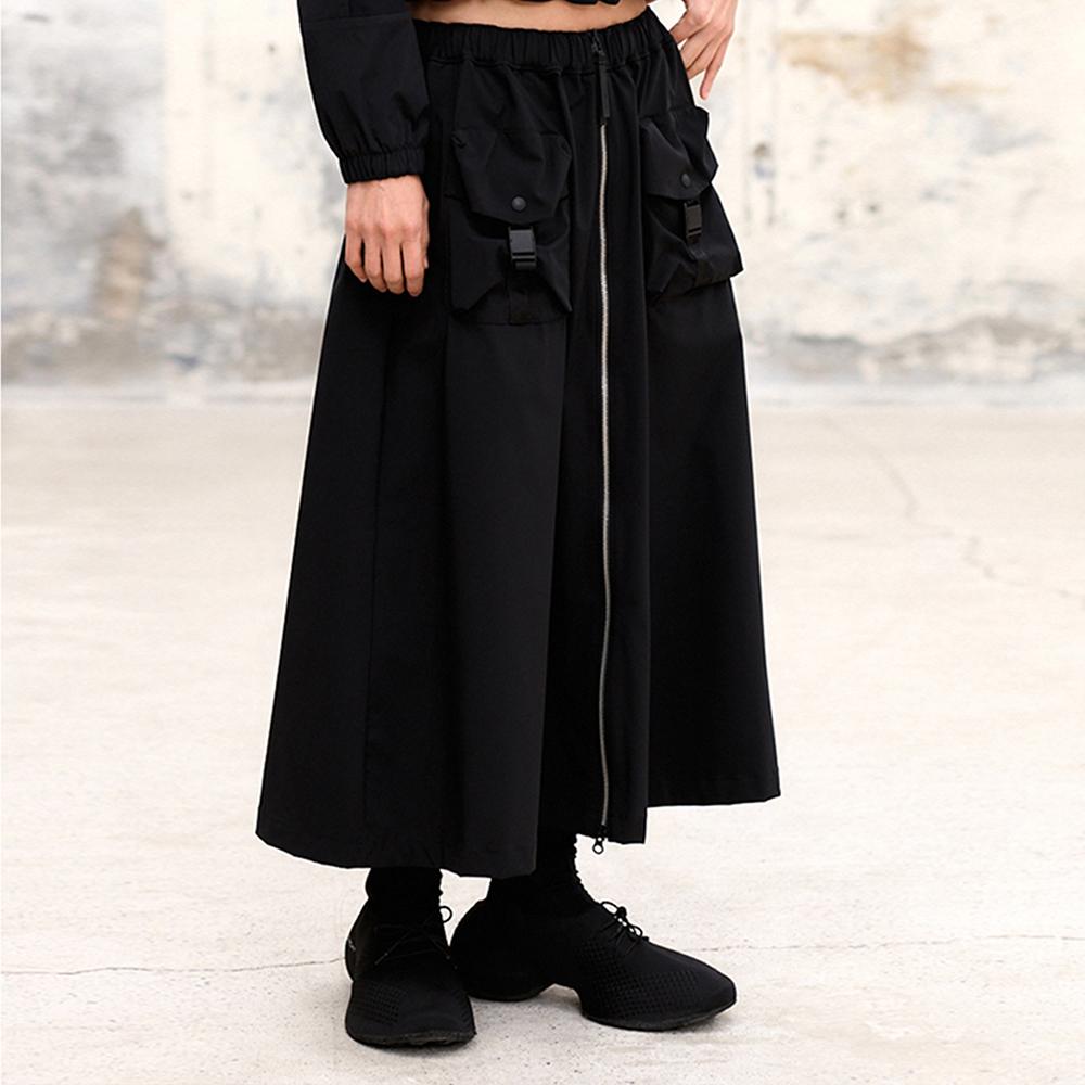 OFFROAD Women'S Pocket Metal Zipper Skirt_5K41817
