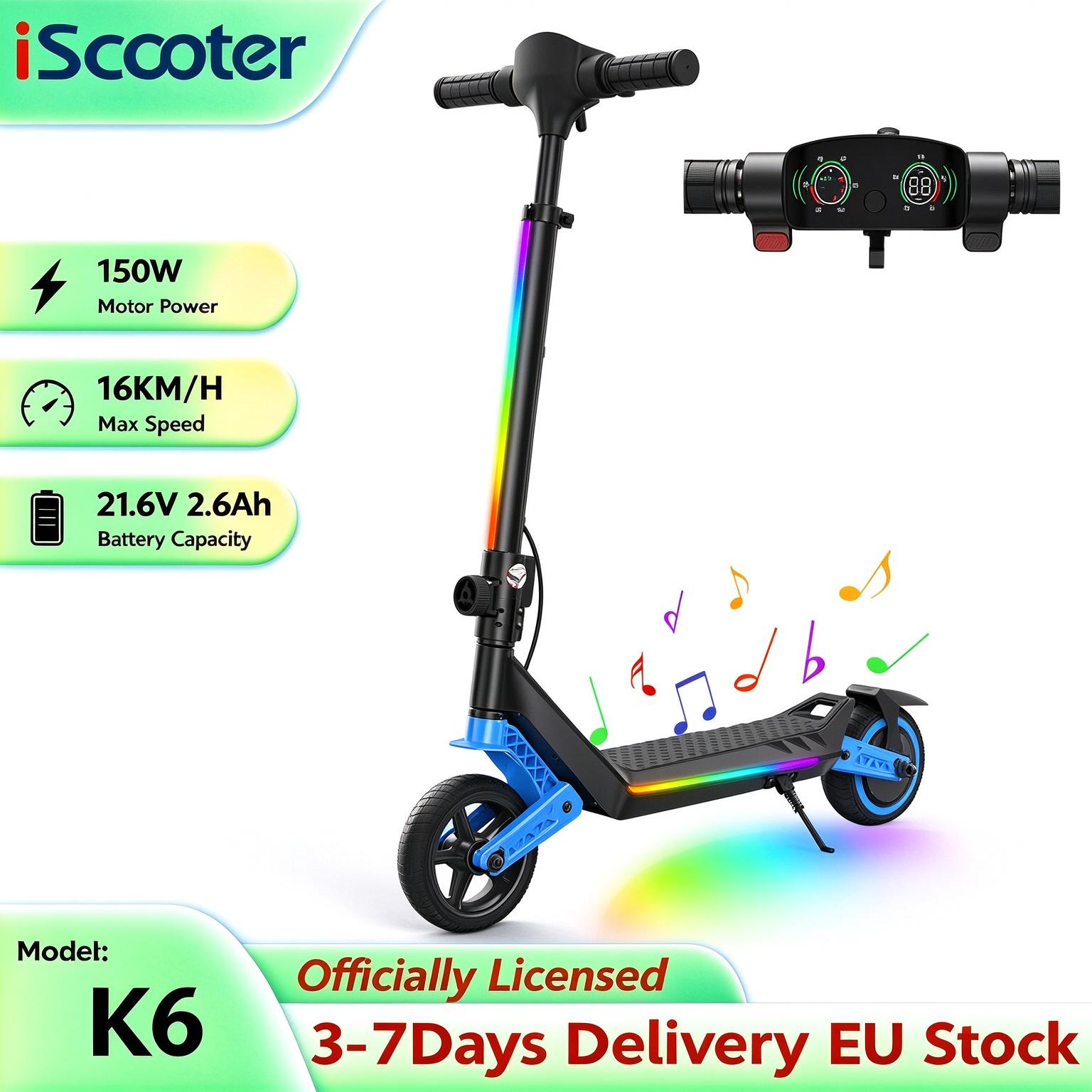 IScooter K6 6.5 Inch Solid