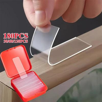 Multifunctional Double Sided Adhesive Tape Waterproof Removable Reusable Nano Adhesive Mounting Tape for Walls Wood Tile Plastic and Metal