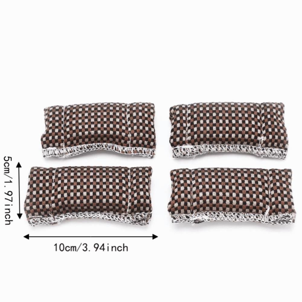 4pcs Burnishing Tool Cue Shaft Burnishers Cloth Material Billiard Cleaner Tools For Pool Cue