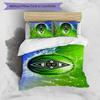3pcs Borussia Monchengladbach logo pattern bedding set duvet cover set includes duvet cover &pillowcases,perfect all season bedroom decoration&gift