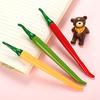 Pepper Shape Gel Ink Pen Student 0.5mm Black Refill Writing Signing Pen School Office Supply